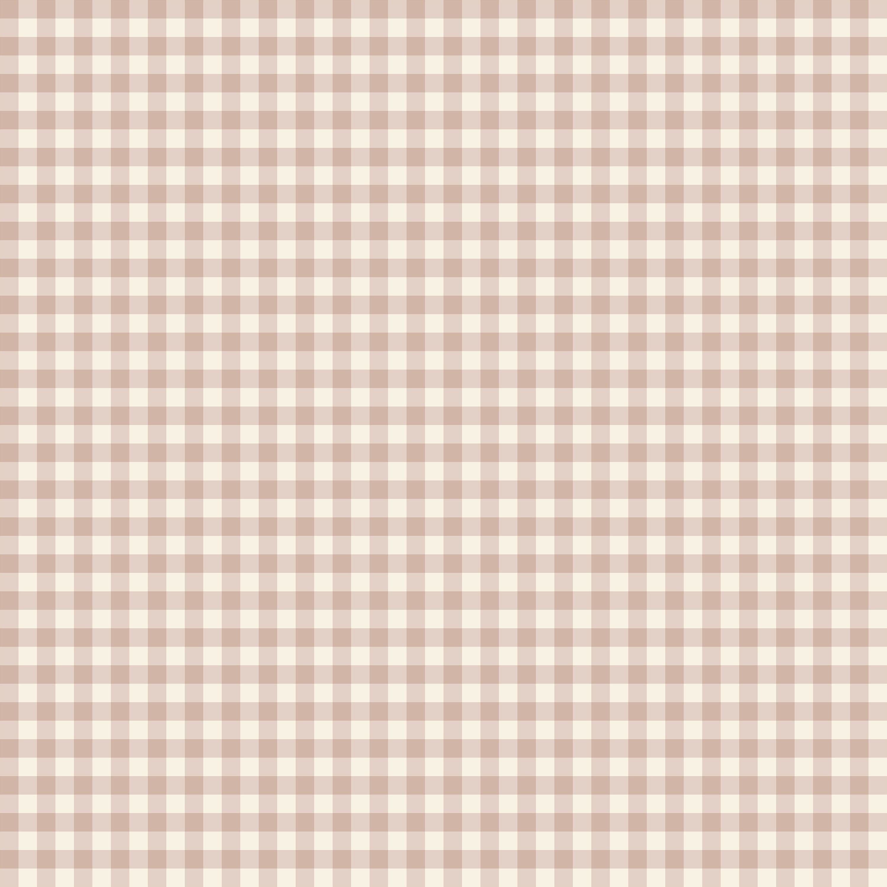 Pink and White 10 cm Gingham Wallpaper