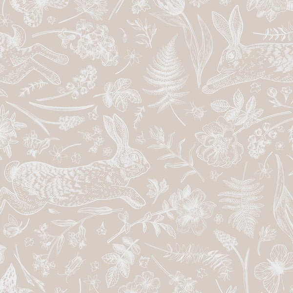 Peel and Stick Wallpaper English Cottage - Etsy