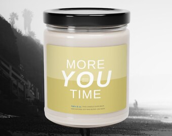 Self Care Candle, 9oz Candle, Eco-Friendly Candle, Friend Encouragement, Busy Moms Gift, Nurse Gift, Grief Gift,Sympathy Gift,Scented Candle