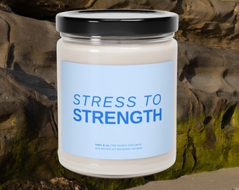 Wellness Candle, Supportive Friend Gift, Intention Candle, Ritual Candle, Self Care Gift, Encouragement Gift, Hope Candle, Soy Candle 9oz