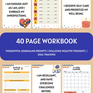 Mental Health Journal, Printable Mental Health Planner, Wellness Journal, Mood Tracker, Digital Tracker