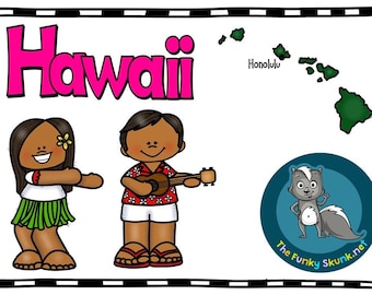 Hawaii Picture eBook for kids