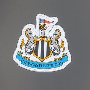 Newcastle United Football Soccer Club Iron-On Patch 3"