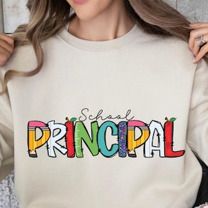 School principal png, principal png, back to school png, sublimation designs, teacher png, first day of school png, school principal gift