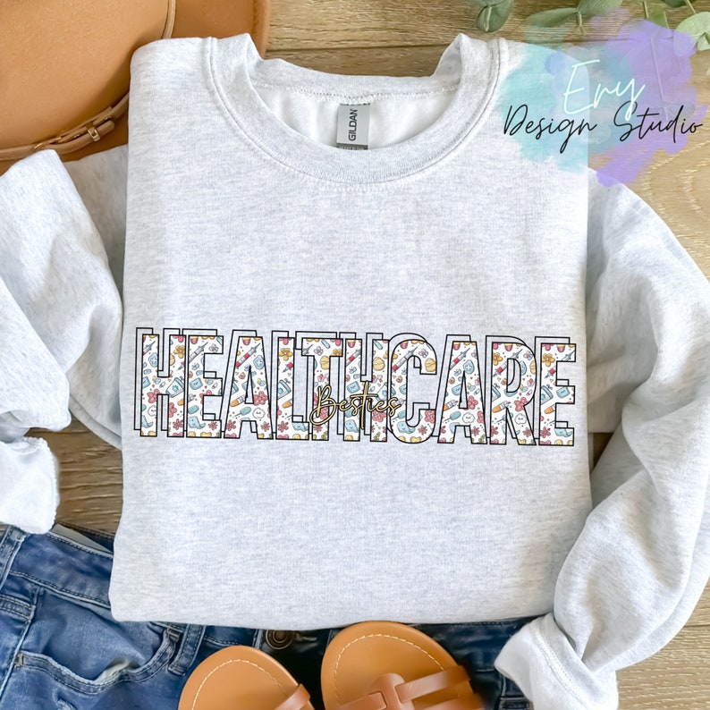 Best Friends in Health Png, Medical Care Png, Download Sublimation