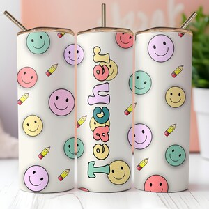 Teacher tumbler designs, teacher tumbler wrap, teacher appreciation 20 oz skinny tumbler wrap png, sublimation designs.