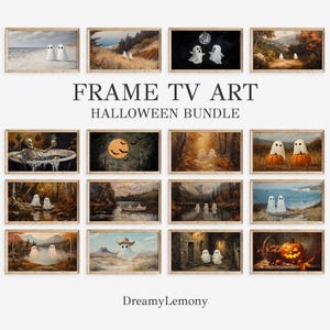 Halloween Frame TV Art: Spooky Ghost Collection (Digital Download)