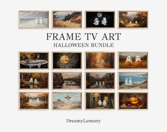 Halloween Frame TV Art: Spooky Ghost Collection (Digital Download)