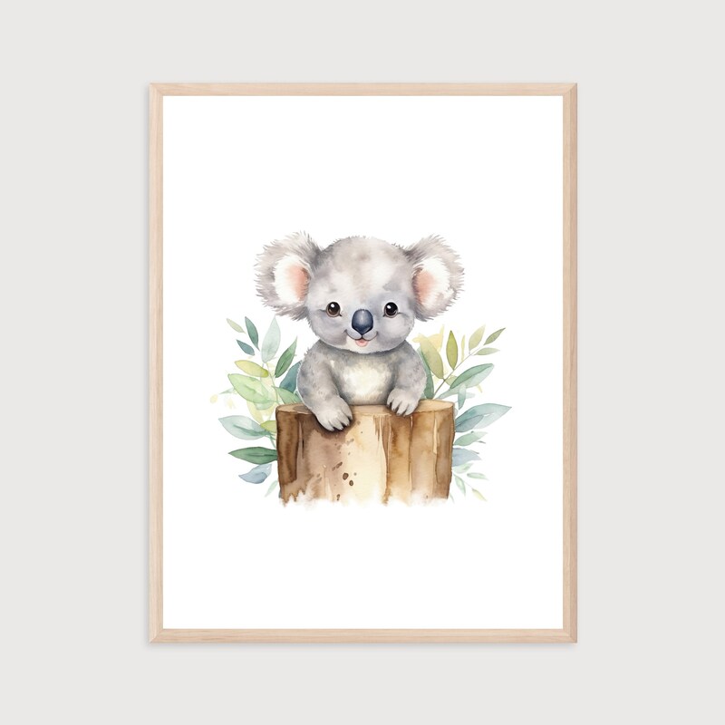 Koala Print - Etsy Australia