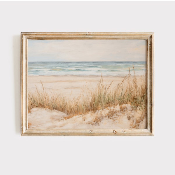 Coastal Landscape Print | Seaside Painting | Digital Print | Coastal Landscape Painting | Beach Wall Art | Ocean Print | Coastal Art Print