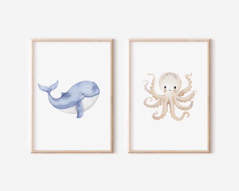 sea creatures art