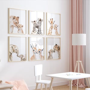animal nursery art