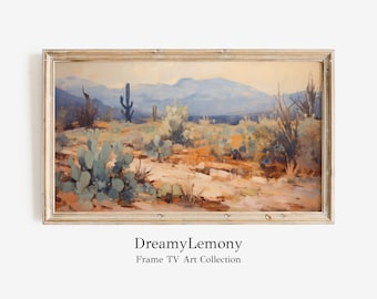 Desert Landscape Painting for Samsung Frame TV (Digital Download)