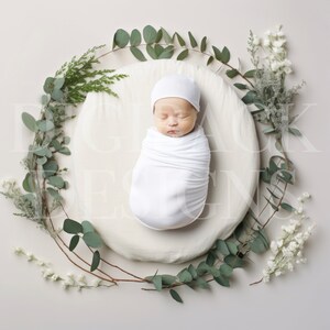 Simple Digital Backdrop For Newborn Photography, Baby Backdrop For Photo Editing, Digital Background For Newborn Baby Props For Photography