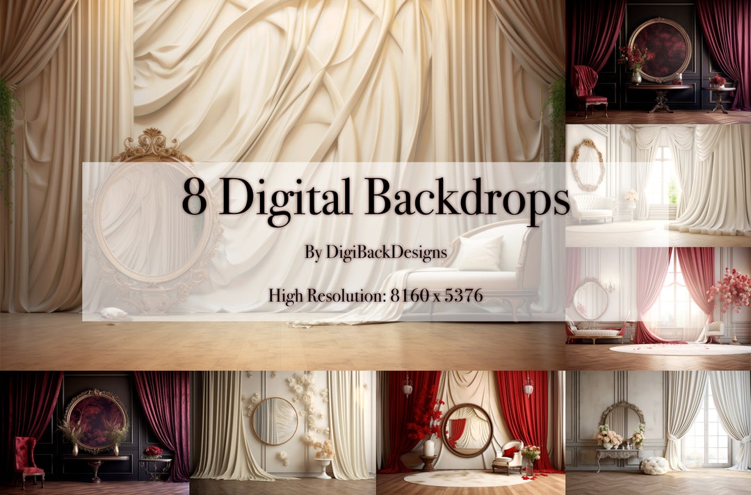 Digital Backdrops for Wedding Photography, Maternity Backdrops for ...