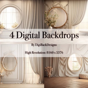 Digital Backdrops For Wedding Photography Maternity Backdrops For Photo Editing Curved Mirror Photoshop Overlays