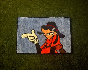 Tufted Goofy Rug / Soft & Decorative / Handmade