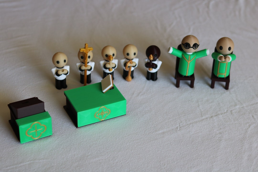 Catholic kids toys mass peg dolls catholic gifts for children toy mass