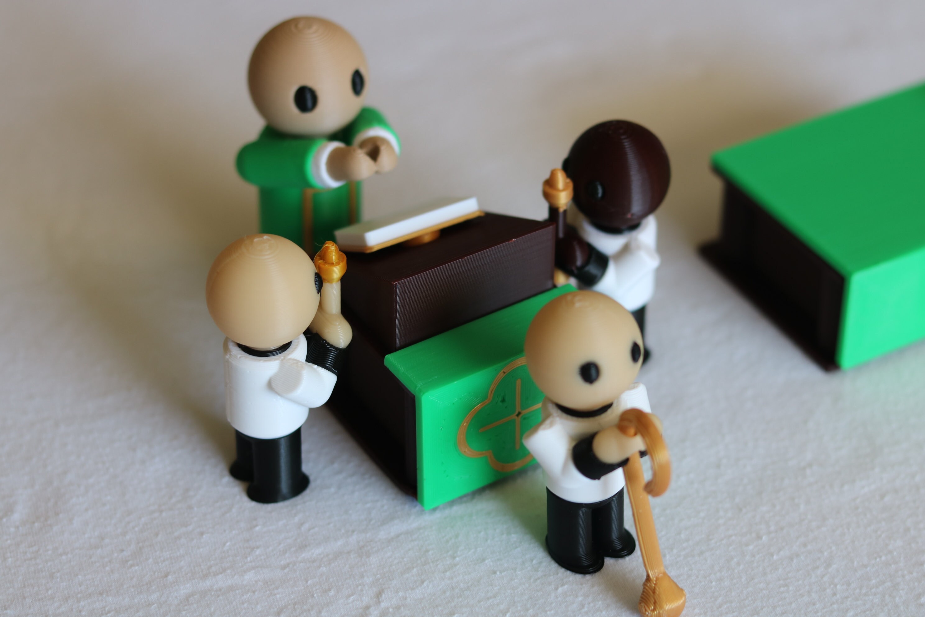 Catholic kids toys mass peg dolls catholic gifts for children toy mass