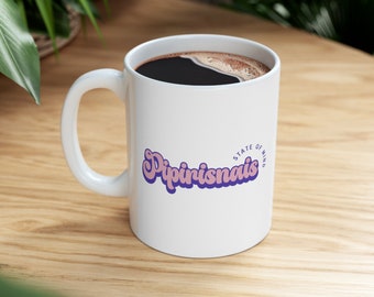 Pipirisnais Ceramic Mug 11oz | Gifts for her | Mexican Mug | Fancy Mug