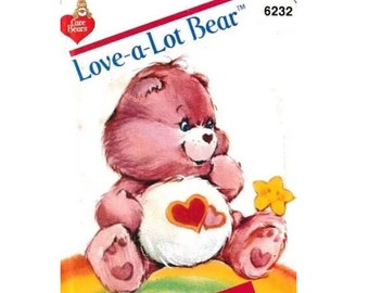 Care Bears - Love-A-Lot Bear Sewing Pattern  - Butterick 6332
