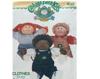 Butterick 6508 CABBAGE PATCH KIDS