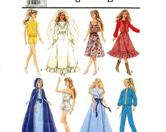 Simplicity 8333 - 11.5′′ Doll Pattern - PDF