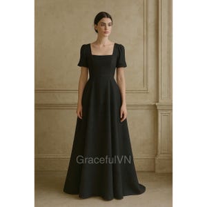 Bridemaid Dress Vintage Dress Wedding Dress Linen 100% Wedding Guest Dress Custom Dress Linen Long Dress Floor Length Linen Dress