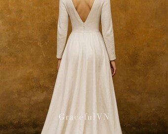 Bridal Linen Dress Engagement Dress Vintage Dress Square Neck Bridemaid Dress Minimalist Wedding Dress Wedding Guest Dress Bohemian Dress - Etsy Bridal Linen Dress Engagement Dress Vintage Dress Square Neck Bridemaid Dress Minimalist Wedding Dress Wedding Guest Dress Bohemian Dress - Etsy