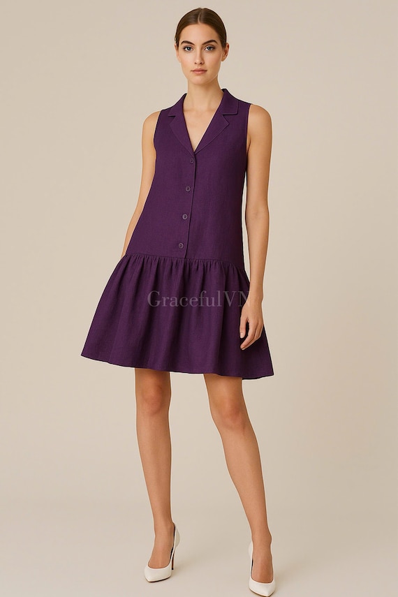 knee length dresses for ladies Yellow and Ivory Square Neck Vest Midi Dress