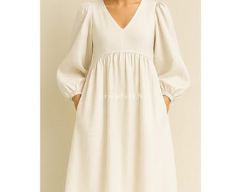 everlane linen daytripper dress The Daytripper Dress in Linen main image 1