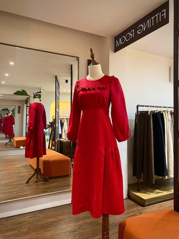 linen wedding guest dress with sleeves Linen Wedding Guest Dresses You Can Wear For Any Occassion