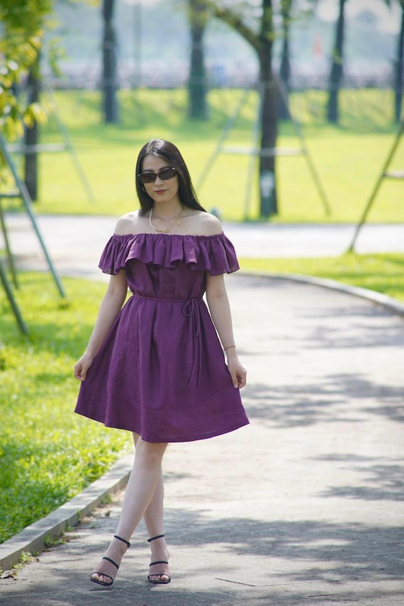 linen dress women wedding guest Unique Women's Linen Wedding Guest Dresses
