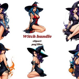 45+ Witch Clipart PNG bundle, Free Commercial Use, Digital, Download, Witch  Fantasy PNG, Digital Paper Craft, Witches PNG, Witch clipart