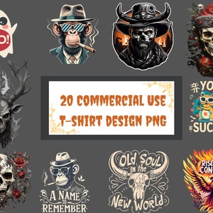 20 High Quality Unique T Shirt Design Sublimation Bundle, Vibrant and Colorful TShirt Design Download for Men, Woman, kids, Commercial Use