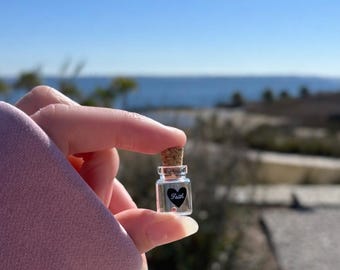 Mustard Seed Glass Bottle, Christian Keepsake Gift, Christian Gifts, Mustard Seed, Faith based gifts