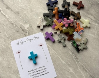 Small Pocket Thumb Crosses Religious Church Accessories Gift, Comfort Gift, Christian Religious Gift, Baptism Gifts, Faith based gifts