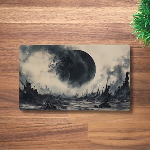 Tappetino da gioco Desolation MTG per TCG, OCG, Dnd Deskmat, tappetino per mouse Dark Fantasy Anime, tappetino da gioco Damnation Magic in neoprene, 60 x 35 CM, 14x24"