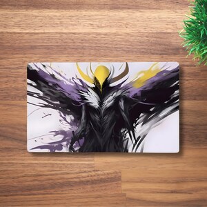 Tapete de juego con temática pirexiana TCG OCG Orgullo no binario LGBT Tapete de juego Horror Tamaño 14"x24" 60 x 35 CM Alfombrilla de ratón Alfombrilla de juego Alfombrilla de ratón