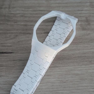 PREMIUM Bioceramic Swatch x AP Watch Strap Mod Kit for 12 o'clock (White)