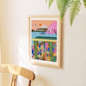 Mount Fuji Wall Art | Tokyo Skyline Poster | Japanese Travel Gift Under 50 | Musuem-Quality Print image 7