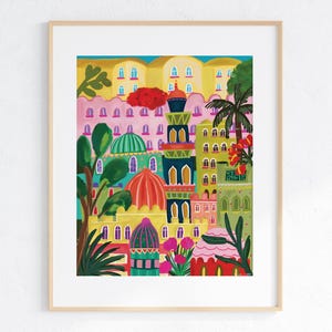 Cairo Art Print: Vibrant Egypt Travel Poster