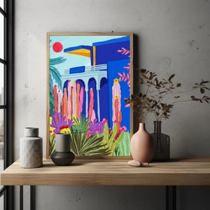 Poster D'art Moderne - Femme En Ligne, Inspiré De Matisse - Impression Qualité Musée En Plusieurs Formats A3 A2 A1