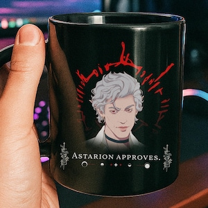 Astarion Mug Baldur's Gate 3 Gift for Gamer Mug Astarion Gift for Her Coffee Mug for Gamergirl Gift BG3 Video Game Merch Astarion Lover Gift