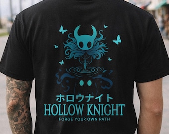 Hollow Knight Shirt, Video Game Tshirt, Gaming Gift, Silksong Tee, Trendy Vintage Graphic Tee, Mens Womens Birthday Gift