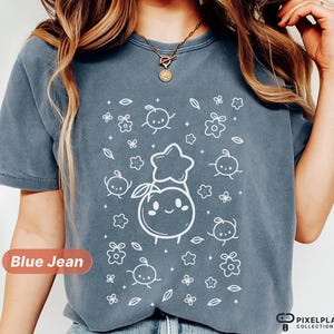 Stardew Valley Junimo Shirt, Junimo Shirt for Stardew Valley Lover Gift, Vintage Comfort Colors® Tshirt for Women, Cute Retro Graphic Tee