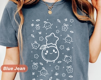 Stardew Valley Junimo Shirt, Junimo Shirt for Stardew Valley Lover Gift, Vintage Comfort Colors® Tshirt for Women, Cute Retro Graphic Tee