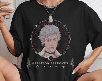 Astarion Shirt, Baldur's Gate T-shirt, Astarion Sweatshirt, BG3 Gifts for Astarion Lover, Video Game Graphic Tee Unisex, Baldur's Gate 3