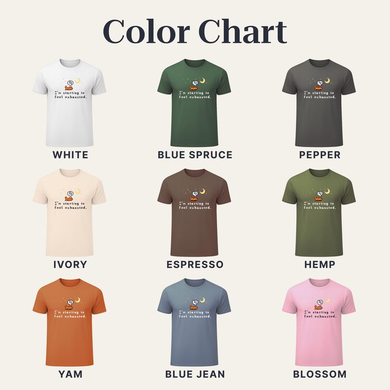 Stardew Valley Funny Cat Shirt, Sleepy Kitty Comfort Colors® Tee, Sarcastic Cat T-Shirt for Stardew Valley Fan, Trendy Cat Mom Shirt zdjęcie 9