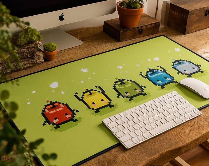 Stardew Valley Junimo Mouse Pad PC Gaming Desk Mat Stardew Valley Gift for Friend Gift Mousepad Gamer Girl Accessories Stardew Valley Lover